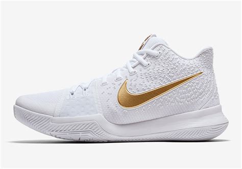 nike kyrie 3 weiß gold